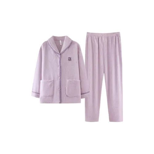 Qin Jing Пижамный комплект женский фиолетовый