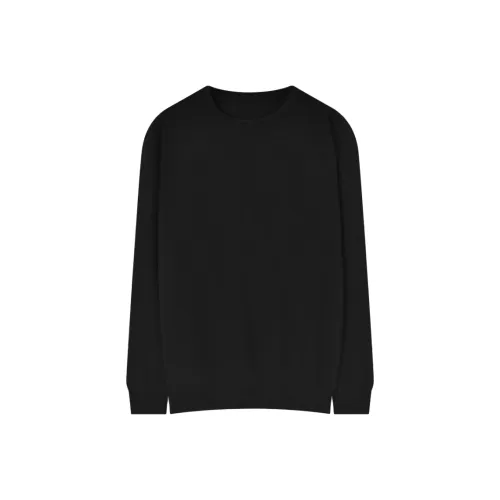 LUANBU Внутренняя одежда Свободный крой Длинный рукав Мужская Осенняя и Зимняя Новая коллекция Однотонная Модная Базовая одежда Унисекс