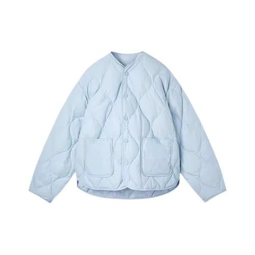 UYH Синий Женские пуховики