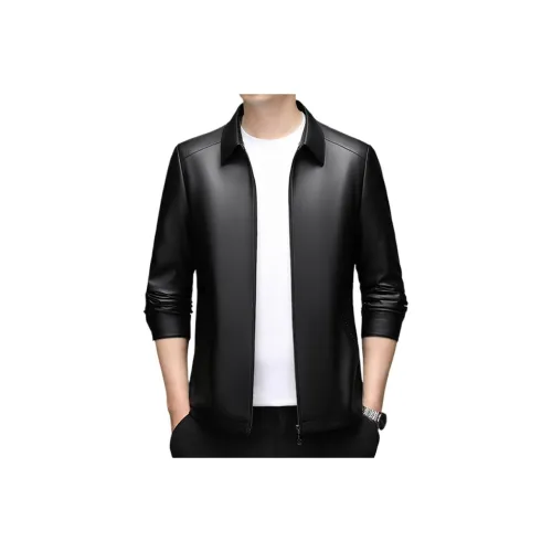 TIFAN Мужские кожаные куртки