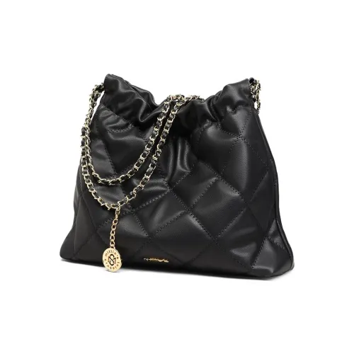 MILLIE'S Сумка через плечо из коровьей кожи Женская Черная