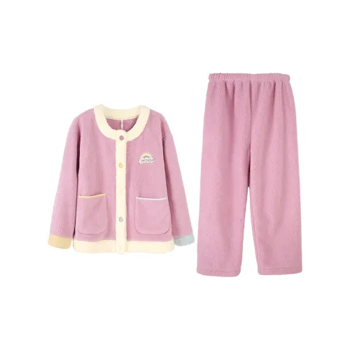 Aannsfam Cherry Blossom Pink Women's Pajama Sets