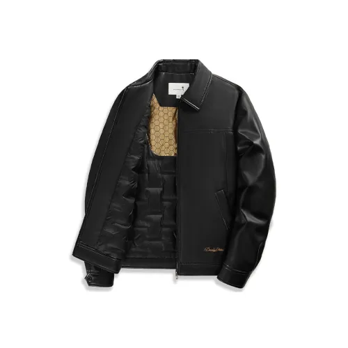 YULANGGONGWU 001 Черные Мужские Куртки