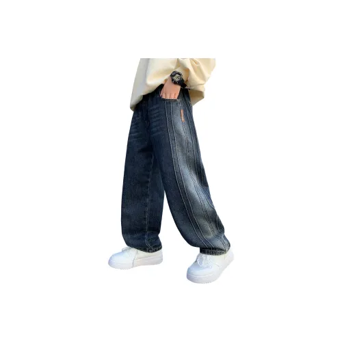 GOYN Повседневные Джинсы Весенние Осенние Синие Подростки