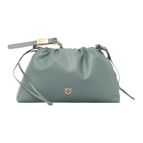 PINKO Телячья кожа Сумка через плечо Экстра-большая Женская Зеленая