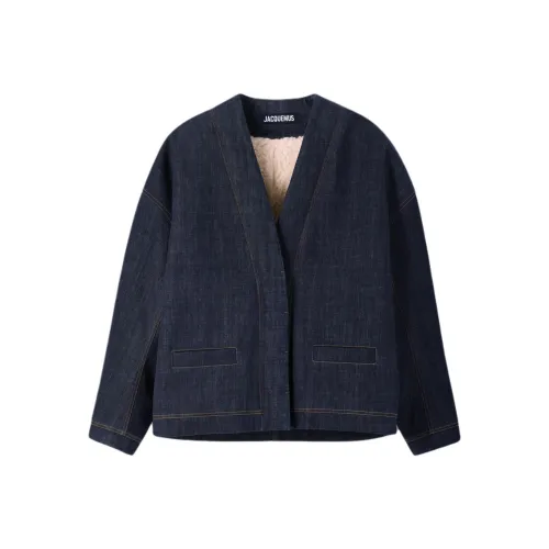Jacquemus Индиго Женские Джинсовые Куртки
