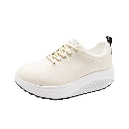 Reivanti Женская обувь без подкладки 5 см Rocking обувь для женщин