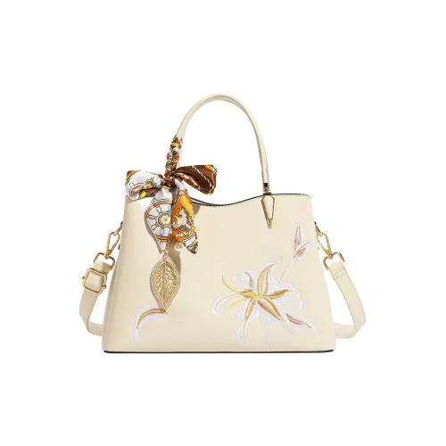 SMILE FOCUS ПУ (полиуретан) Сумка Стандартная Женская Экрю