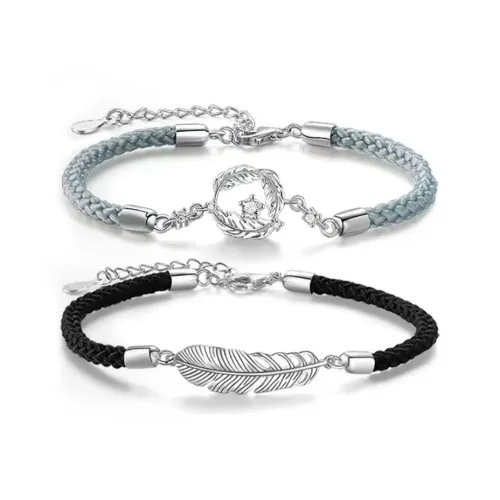 Tkb Браслет с инкрустацией циркония пара унисекс