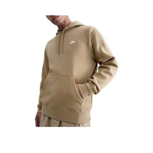 nike Club Мужской Флис Пуловер Толстовка Свитшот Мужской