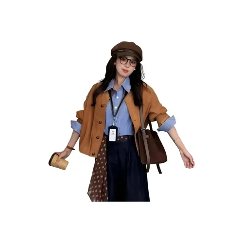 BVODE Коричневый Унисекс Куртки