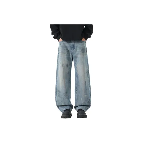 NRXX Аэрозольная краска синий унисекс джинсы