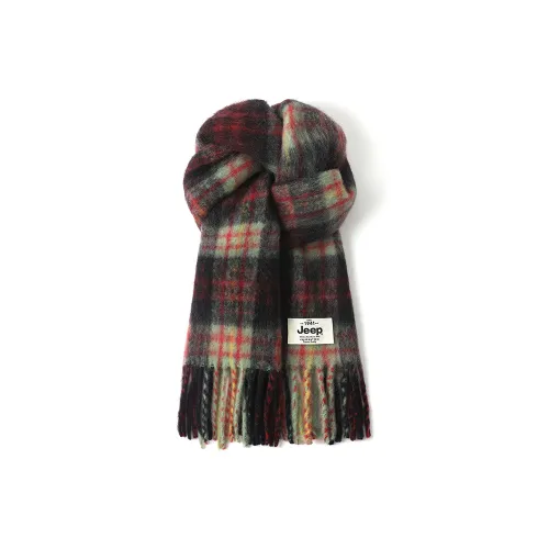 Jeep Удобный и Мягкий Плюшевый Шарф из Пряжи Унисекс