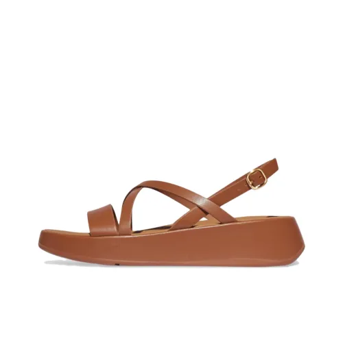 FITFLOP Mode One Ремешок Сандалии Средний Каблук Женские Коричневый