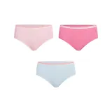 Розовый + Розовый Красный + Светло-Синий [3 упаковки]