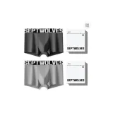 Коробка 2 пачки (Светло-серый белый + Темно-серый белый)