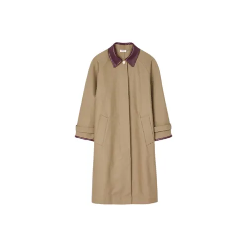 Sandro Бежевый Желтый Женский Тренч