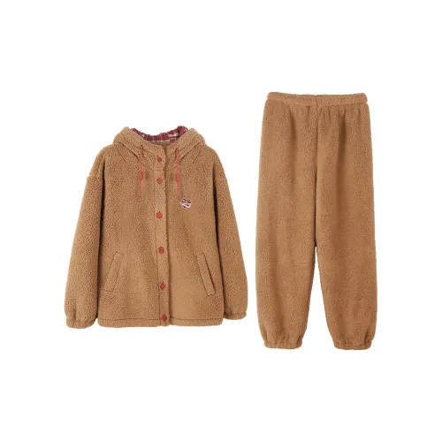 Aannsfam Жженый янтарный Мужской Пижамные комплекты