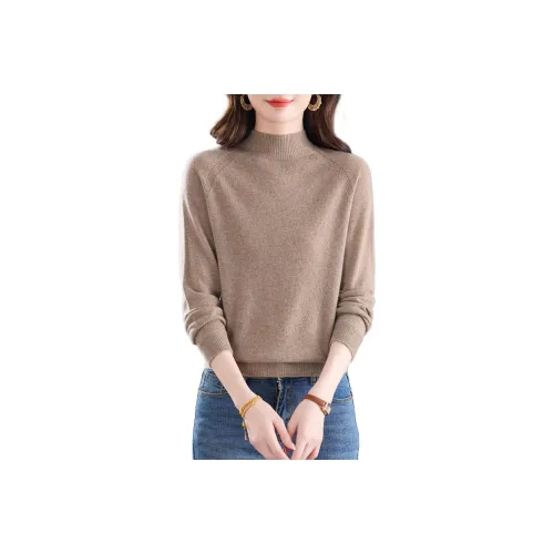 H YXIANG Кашемир Свитер Женские