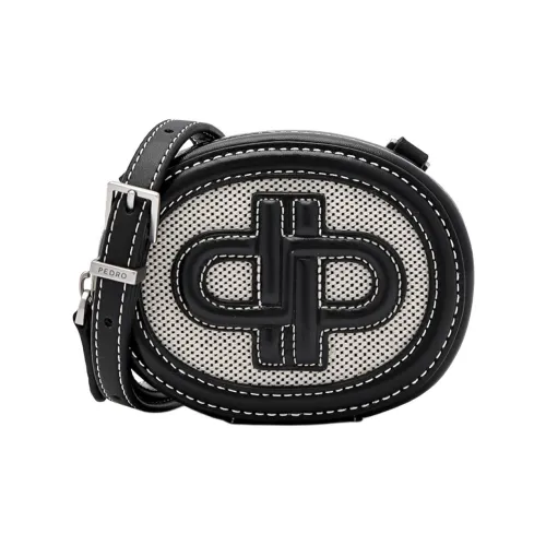 PEDRO Коровья кожа Монетница Стандартная Женская Черный Светлый Умбра