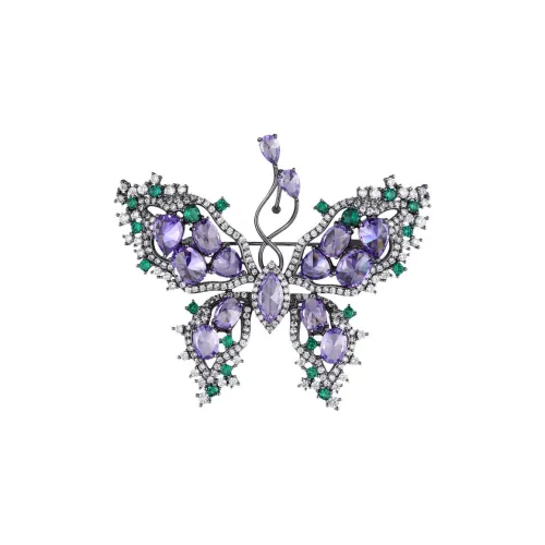 Listen to the flowers bloom Сплав Броши Женские