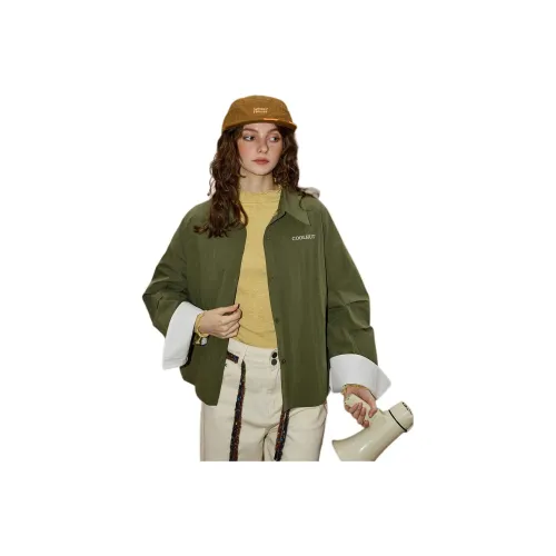 Coolhut Зеленый Женские Куртки