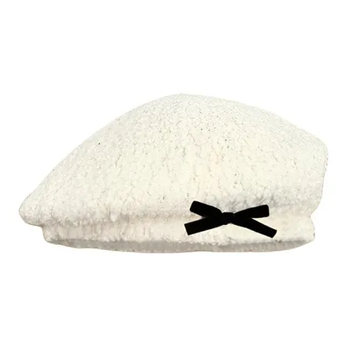 Classmate Yang Акриловые береты Женские Белый Черный Хаки