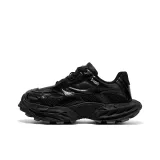 Черные массивные мужские повседневные кроссовки, спортивные обувь