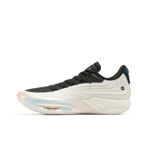 ANTA SNEAKERVERSE Низкий топ Баскетбольные кроссовки Мужские Белый Черный