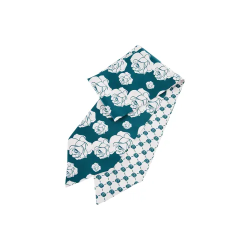 WENSLI Шарфы из шелка с тутовым шелком Женские