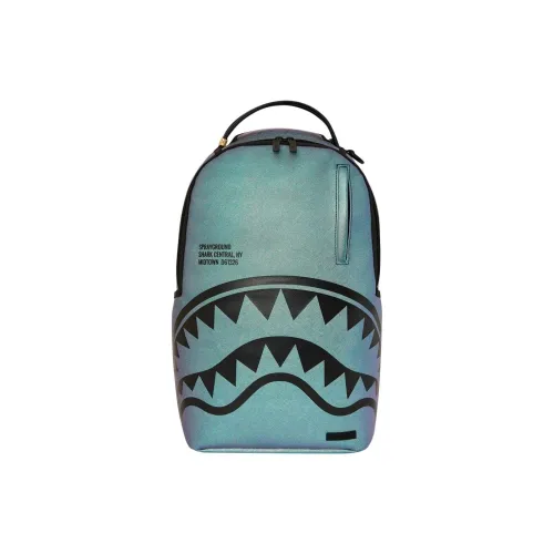 SPRAYGROUND Рюкзак из ПВХ (поливинилхлорида) Унисекс Синий и Черный