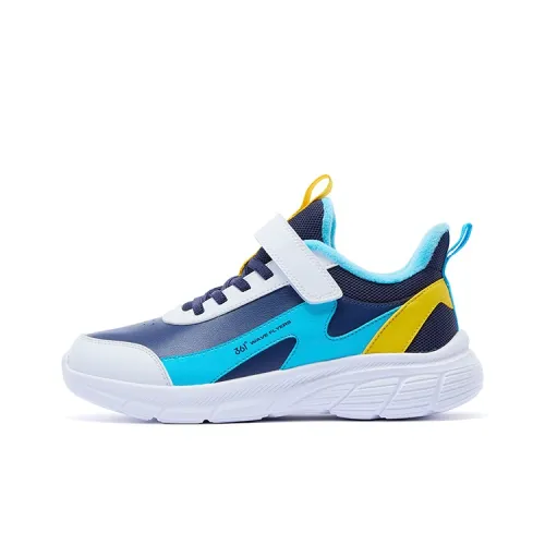 361°KIDS Водонепроницаемый противоскользящий устойчивый к истиранию детская хлопковая обувь синий и белый зимний стиль позиционирования подростки