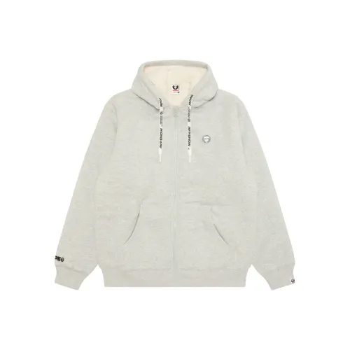 Aape Серый Белый WH2 Мужской Свитшот