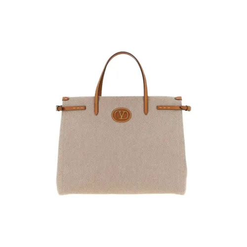 Valentino Canvas Bag Large Women's Light Umber