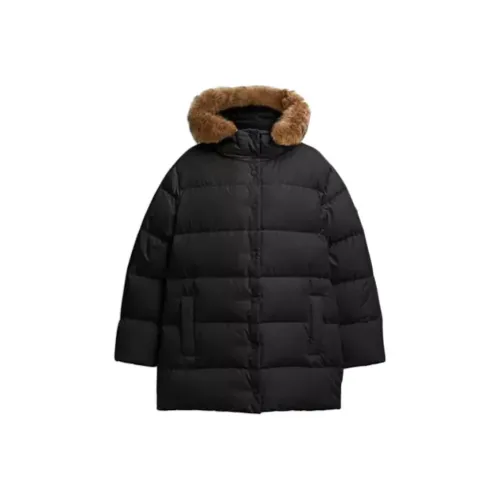 COACH Черный Женский Пуховик