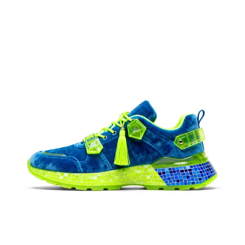 Paddington Bear Trendy Classic Низкие Кроссовки для Скейтбординга Женские Синие Зеленые