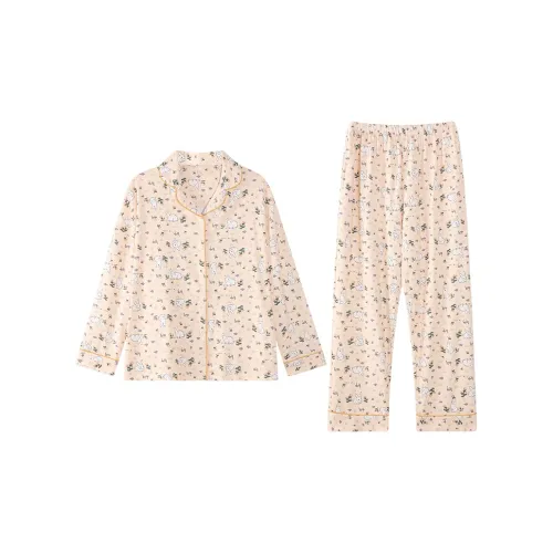 MADALLO Абрикос Женские Пижамные Комплекты