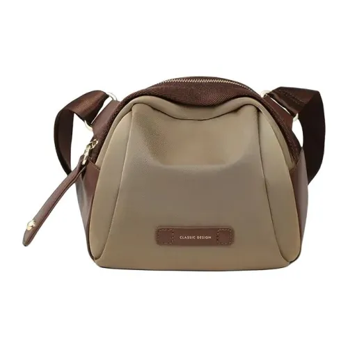 PT'SON Сумка через плечо из ткани стандартная женская хаки