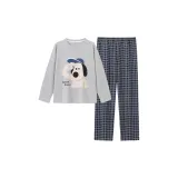 Синий в клетку (мужской)