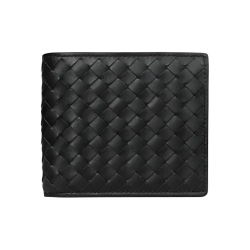 Bottega Veneta Телячья кожа Кошелек Мужской Черный