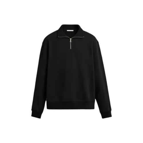 ZARA Черные Мужские Свитшоты