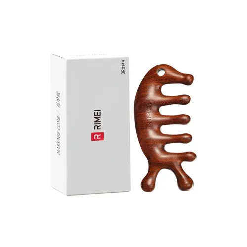 RIMEI Golden Сандаловое дерево Seven Зубная щетка Массажная расческа