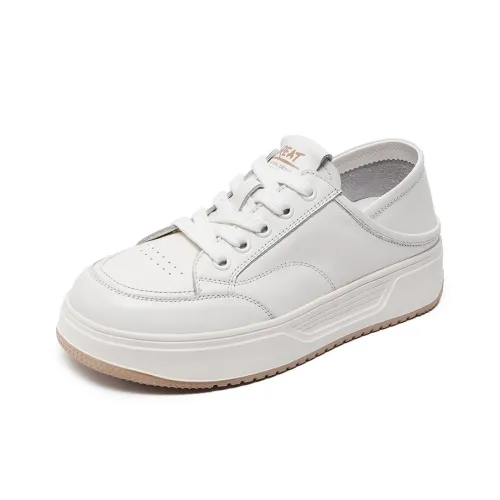 SENJIALUO Высота Увеличивающие Устойчивые к Износу Дышащие Низкие Кроссовки для Скейтбординга Женские