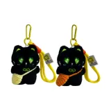 Бант Маленький Черный Кот [Сумка через плечо Оранжевая] + Бант Маленький Черный Кот [Сумка через плечо Желтая]