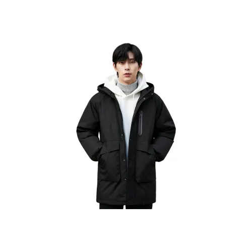 Gxg Jeans Черный Мужской Пуховик