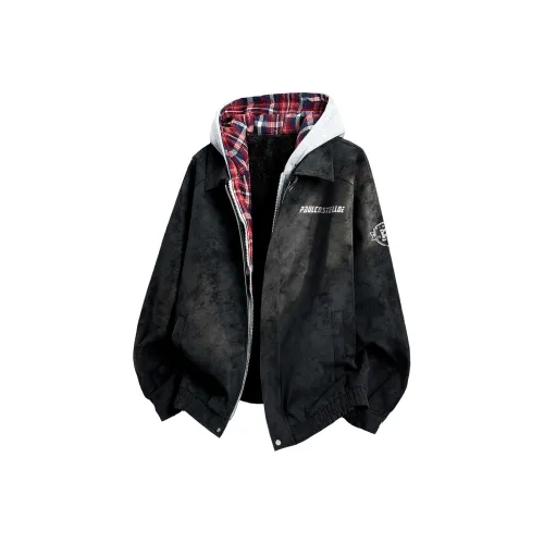 PAUL COSTELLOE Кожа Куртка Унисекс