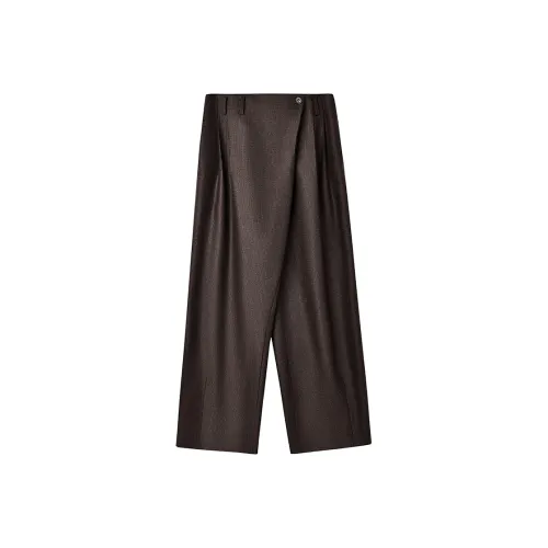 SINBOS Теплые Темно-Кофейные Женские Повседневные Штаны