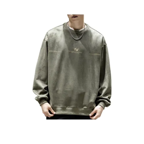 WOOD SOON Круглый вырез Повседневный свитшот Мужской