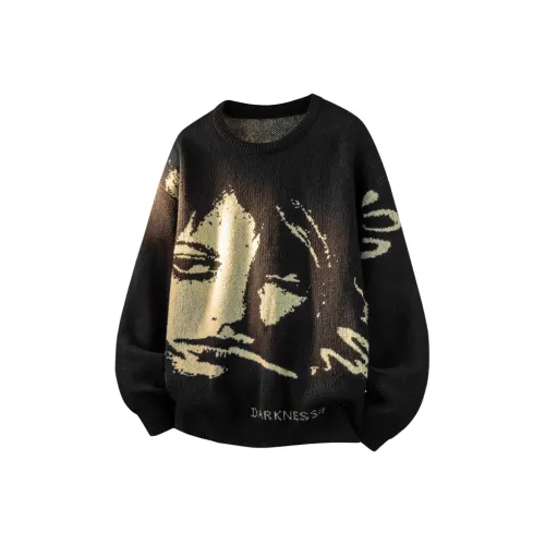 Sacrednss R Черные Свитера для Подростков
