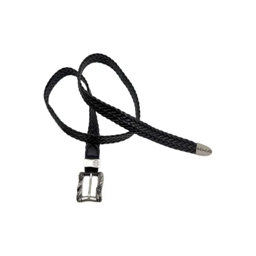 66ROUTE 66 Ремни из ПУ (полиуретана) кожа унисекс 2,3 см